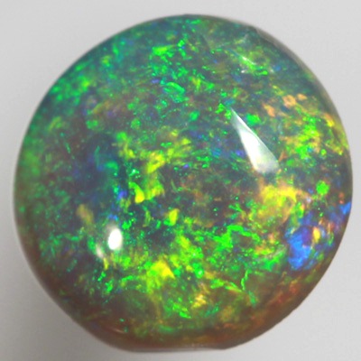 SOLID SEMI BLACK OPAL Bright Pinfire pattern, full of colour. 